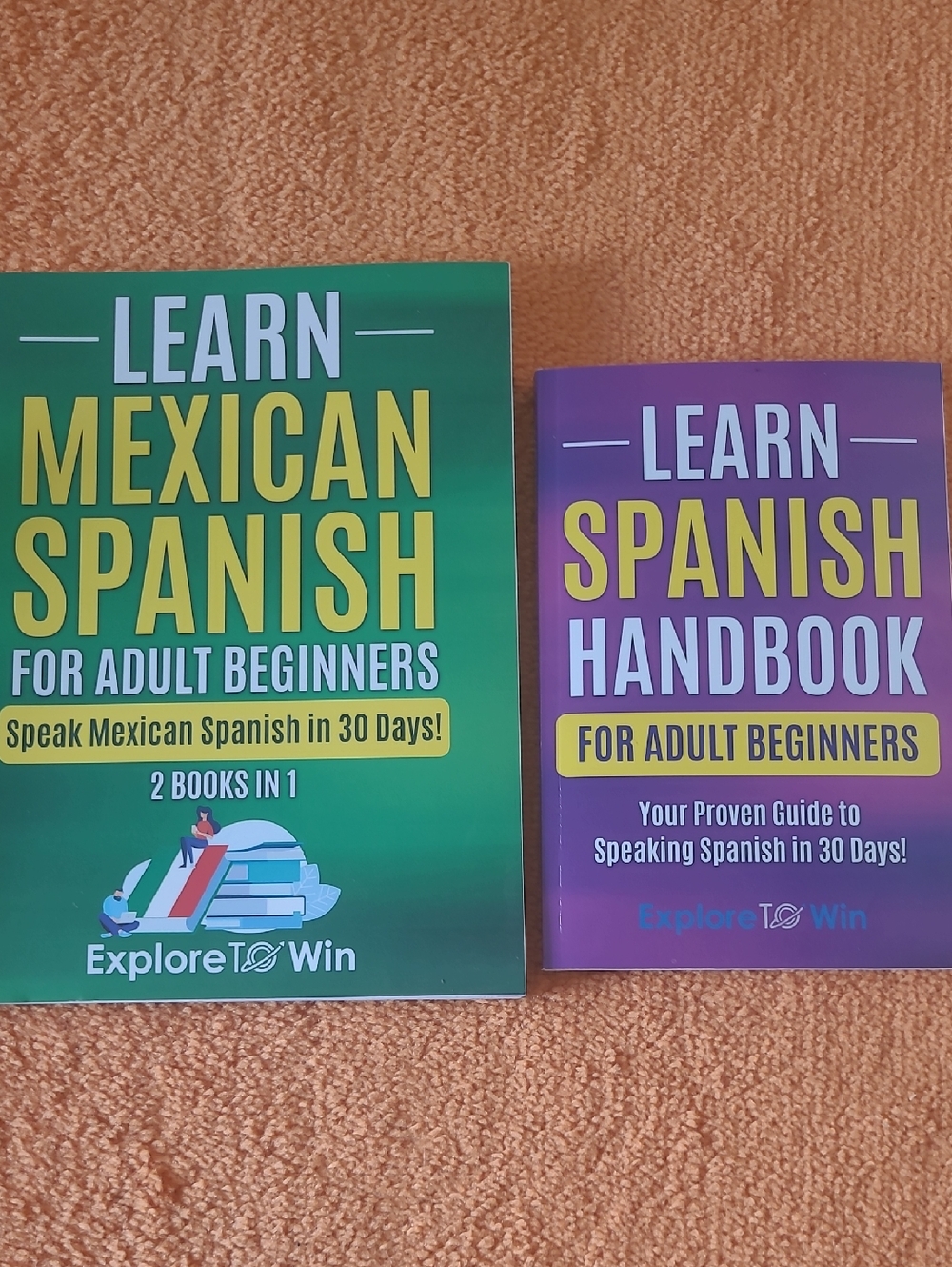 Learn Mexican Spanish + Spanish Handbook Set